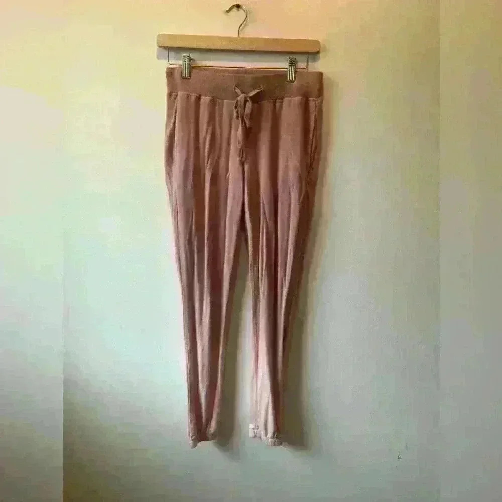 Young Fabulous & Broke Pink Ombré  Joggers